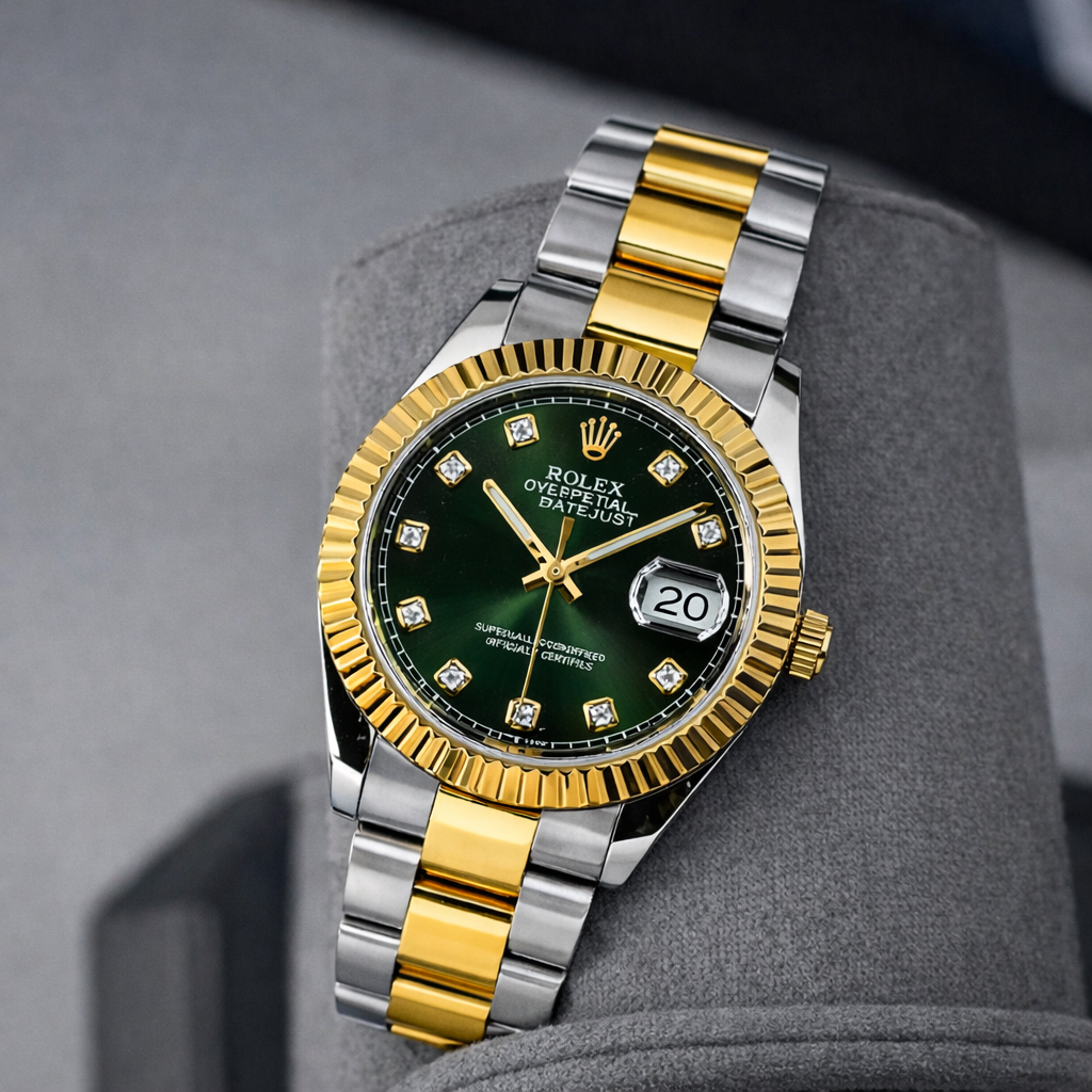Premium Rolex Date_Just Stainless Steel Master Lock Heavy Weight
