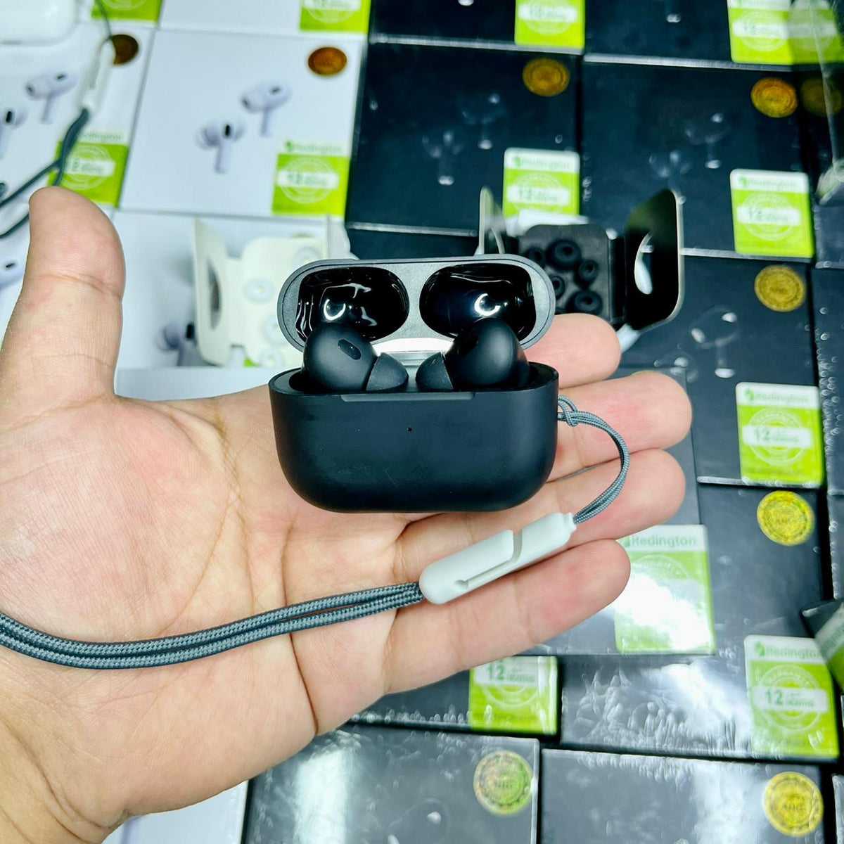 Latest Airpods Pro 2nd Gen Buzzer-Edition With Free Cable & Lanyard